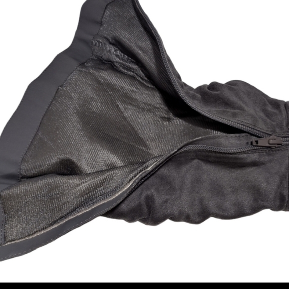 Qupid Faux Suede Slouch Boots NWOT - Picture 7 of 8